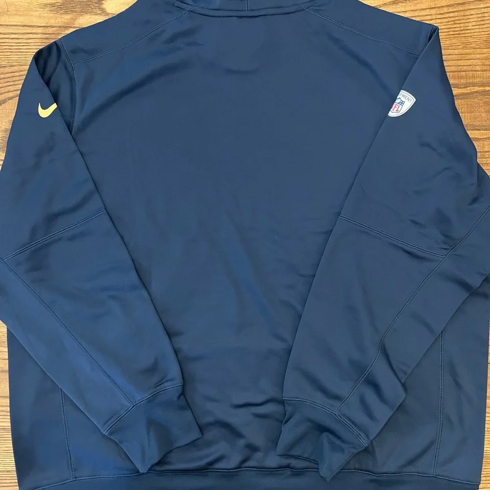 NWOT Nike On Field Los Angeles Rams NFL‎ Performance Pullover Hoodie Sweatshirt